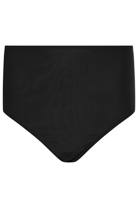 M&Co Black High Waisted Bikini Briefs | M&Co 5
