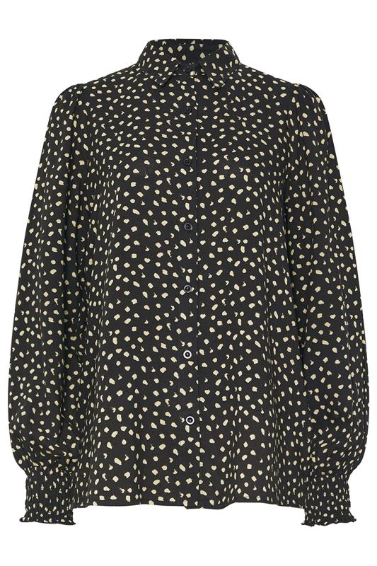 LTS Tall Black Spot Balloon Sleeve Shirt | Long Tall Sally 5