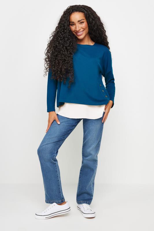 M&Co Petite Blue 2-in-1 Jumper | M&Co 2