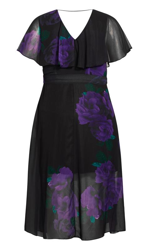 Rich Romance Purple Wrap Maxi Dress 5