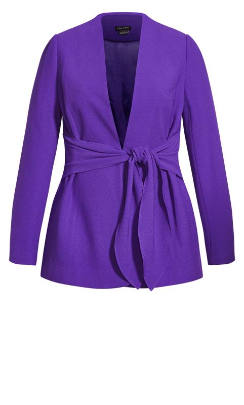 Elegance Royal Purple Jacket 5