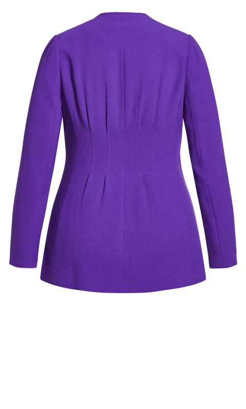 Elegance Royal Purple Jacket 6