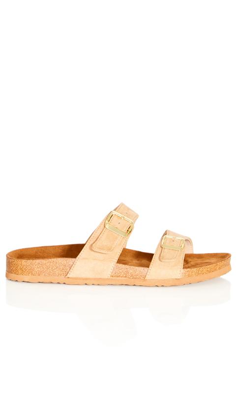 WIDE FIT Nelly Sandal - tan 2
