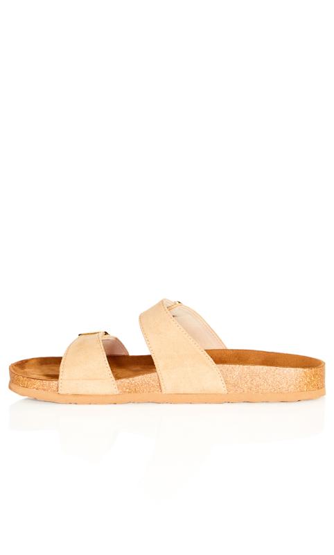 WIDE FIT Nelly Sandal - tan 4