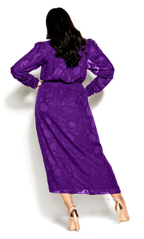 Plus Size Purple Sweet Sass Maxi Dress 3