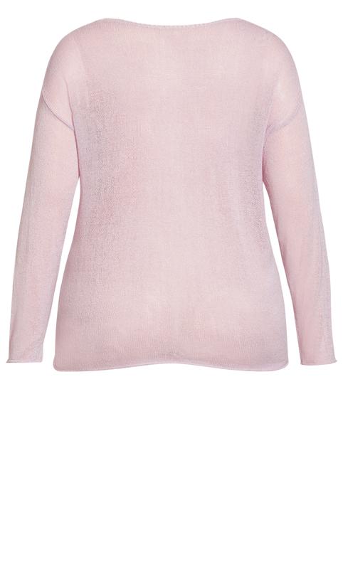 Lori Lilac Long Sleeve Sweater 6