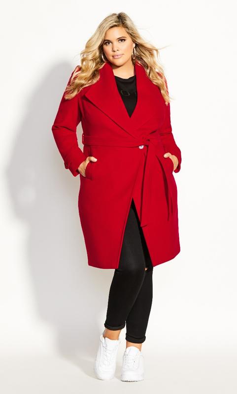 Red So Chic Coat 1