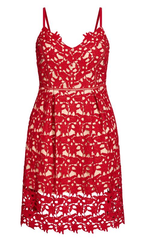So Fancy Scarlet Dress 4