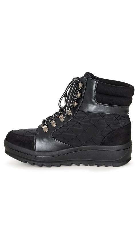 Piper Black Wide Fit Winter Boot 4