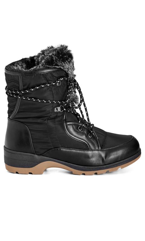 Sonya Black Wide Fit Cold Weather Boot 2
