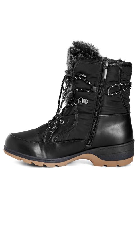 Sonya Black Wide Fit Cold Weather Boot 3
