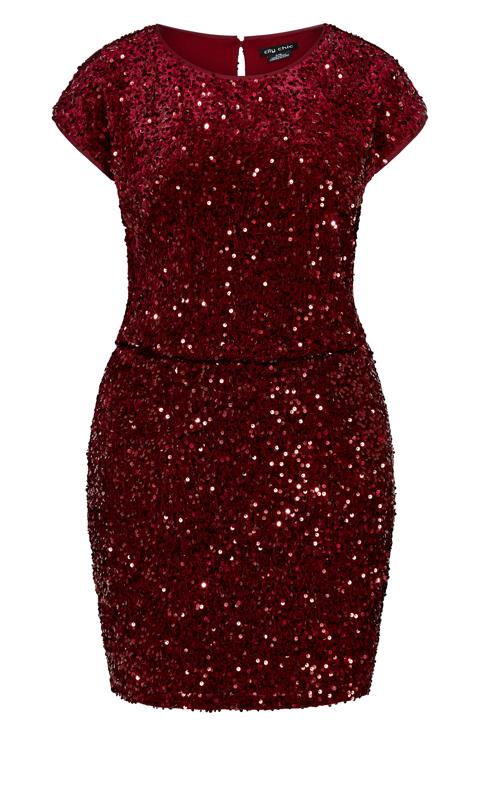 Sequin Ruby Party Dress 4