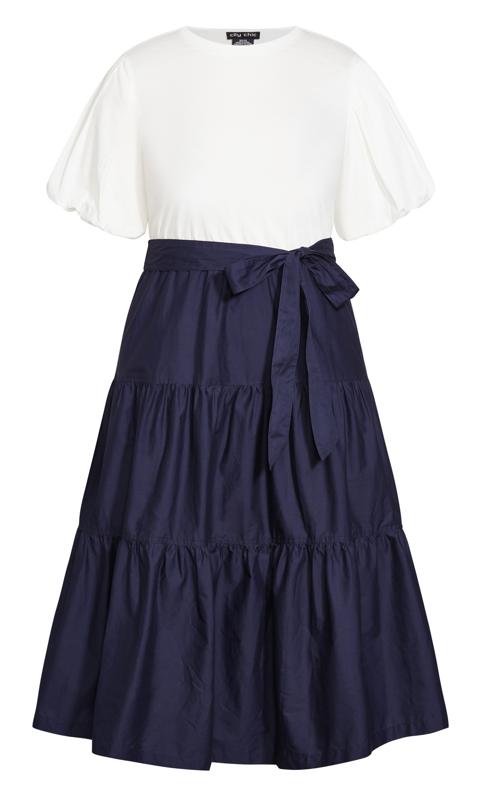 Evans Navy Maya Dress 4