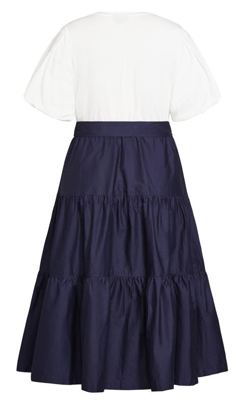 Evans Navy Maya Dress 5