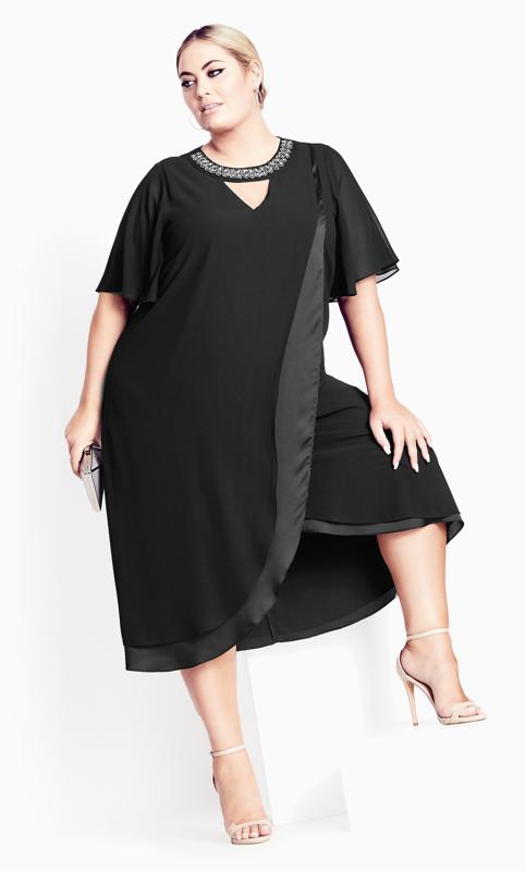 Juliana Sparkle Black Dress 1
