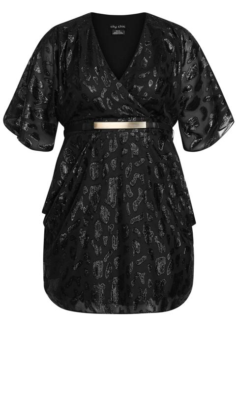 Ivanna Sequin Black Mini Dress 4