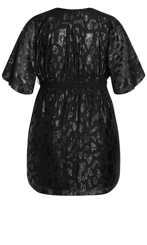 Ivanna Sequin Black Mini Dress 5
