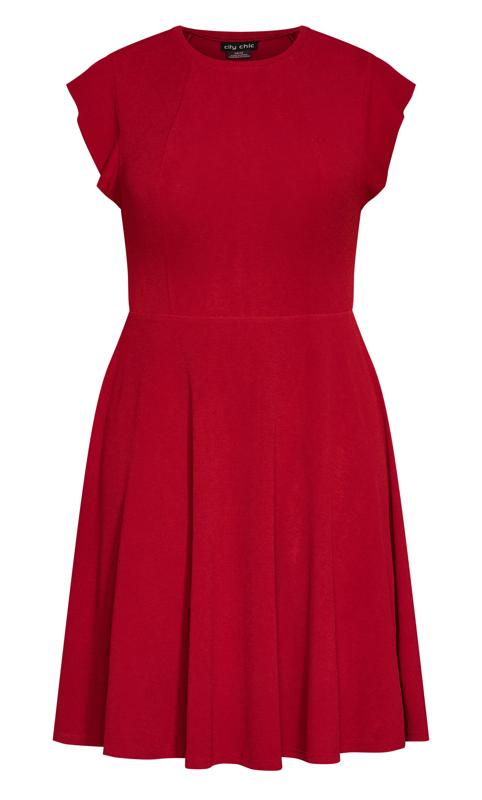 Skylar True Red Dress 2