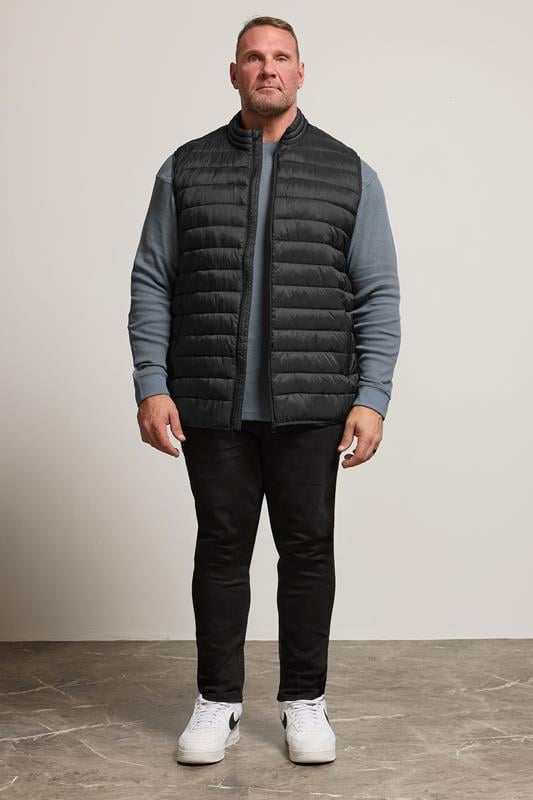 BadRhino Black Puffer Gilet | BadRhino 1