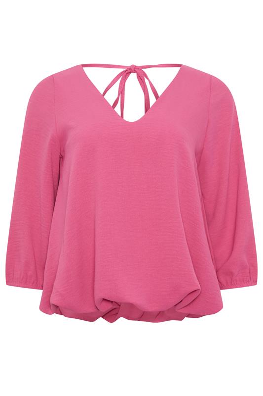 STAR Pink Bubble Hem Top | StarByJM 5