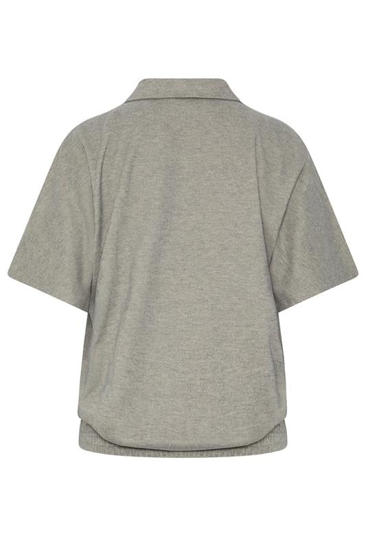 LTS PREMIUM Tall Women's Brown Brushed Short Sleeve Jacket | Long Tall Sally 2