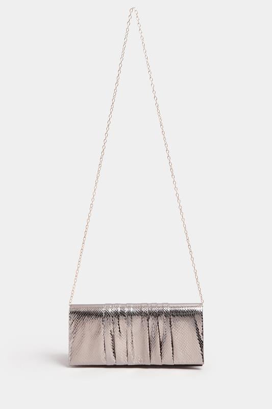  Yours Gold Faux Leather Metallic Clutch Bag