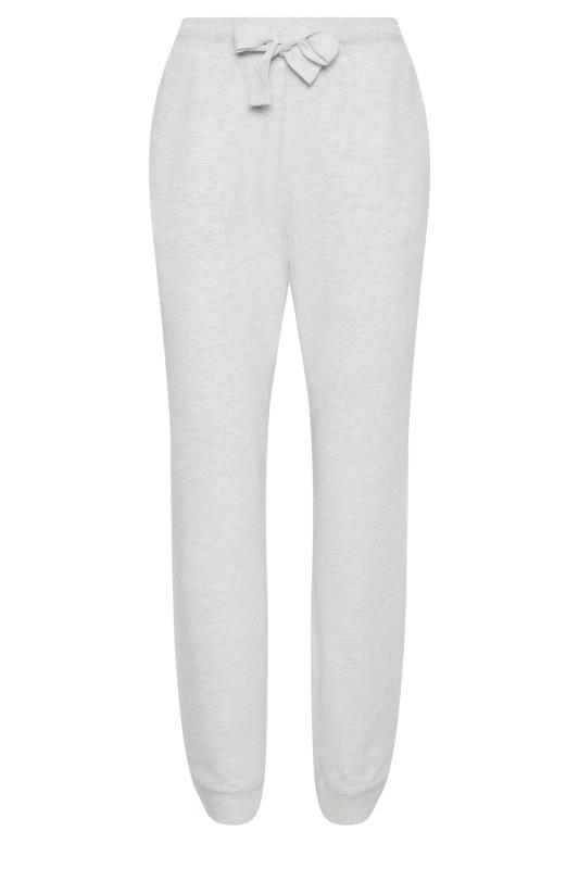 LTS Tall Women's Light Grey Cuffed Drawstring Joggers | Long Tall Sally 5