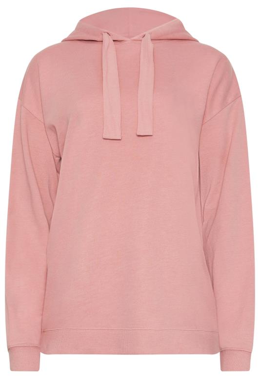 LTS Tall Women's Pink Drop Shoulder Hoodie | Long Tall Sally 5