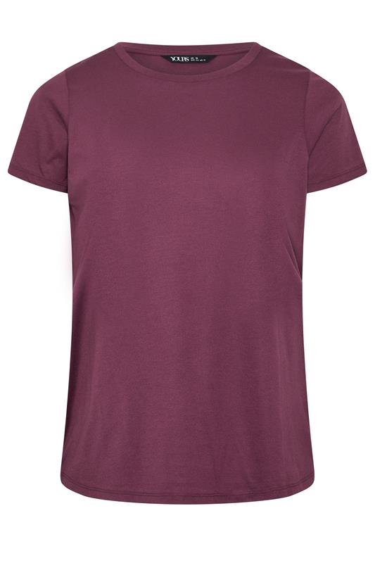 YOURSET 3 PACK Plus Size Green & Purple Core T-Shirts | Yours Clothing 9
