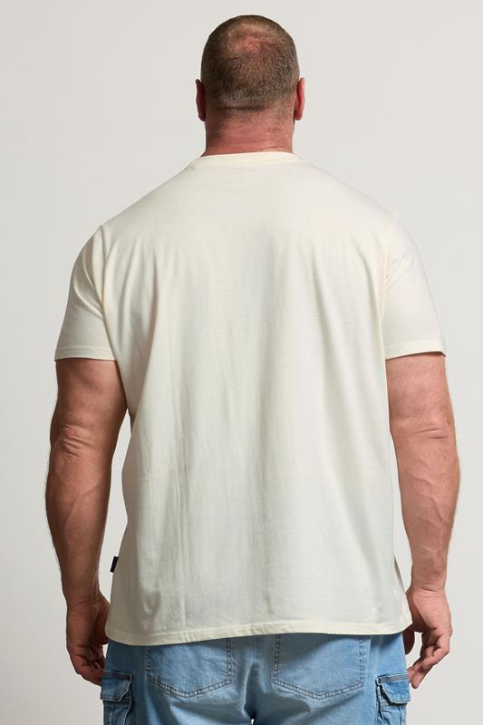 BadRhino Big & Tall Off White 'Life In The Fast Lane' Graphic T-Shirt | BadRhino 3