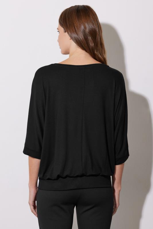 STAR Black Diamante Sleeve Top | STAR x JM 3