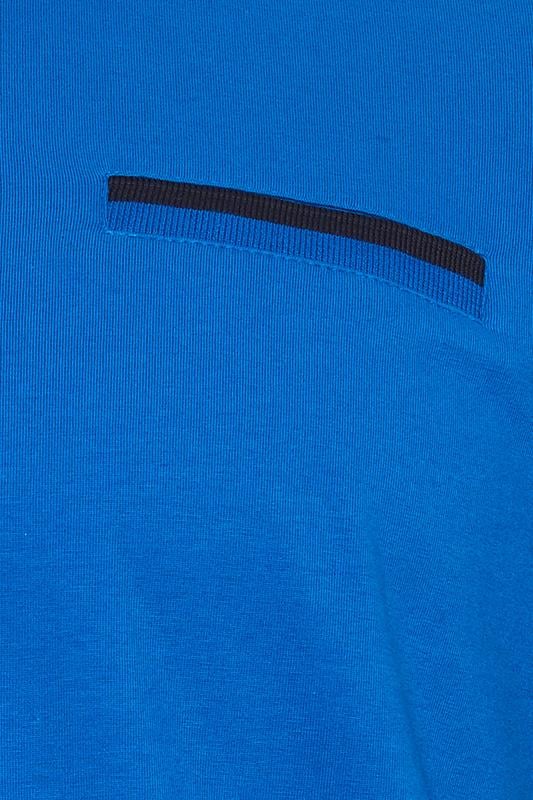 BadRhino Big & Tall Blue Chambray Pocket Polo Shirt | BadRhino 7