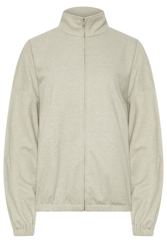 LTS PREMIUM Tall Women's Natural Brown Funnel Neck Jacket | Long Tall Sally 7