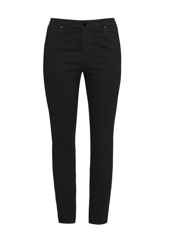 EVANS Plus Size Curve Fit Black Skinny Jeans | Evans 6