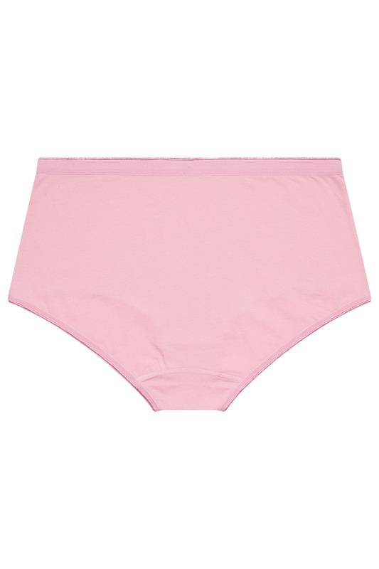 YOURSET 5 PACK Plus Size Blue Pastel Full Briefs | Yours Clothing 9