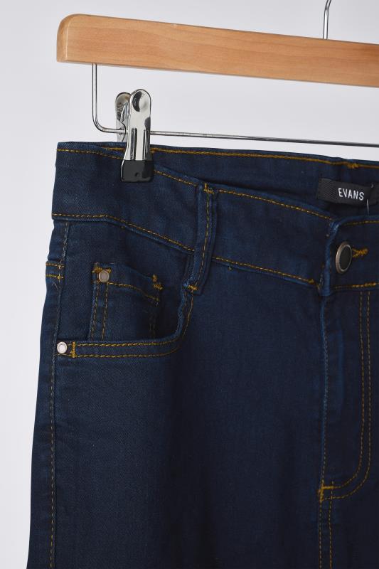 EVANS Plus Size Indigo Skinny Jeans | Evans  6