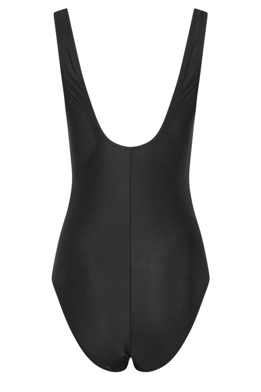 M&Co Black Twist Front Detail Swimsuit | M&Co 8