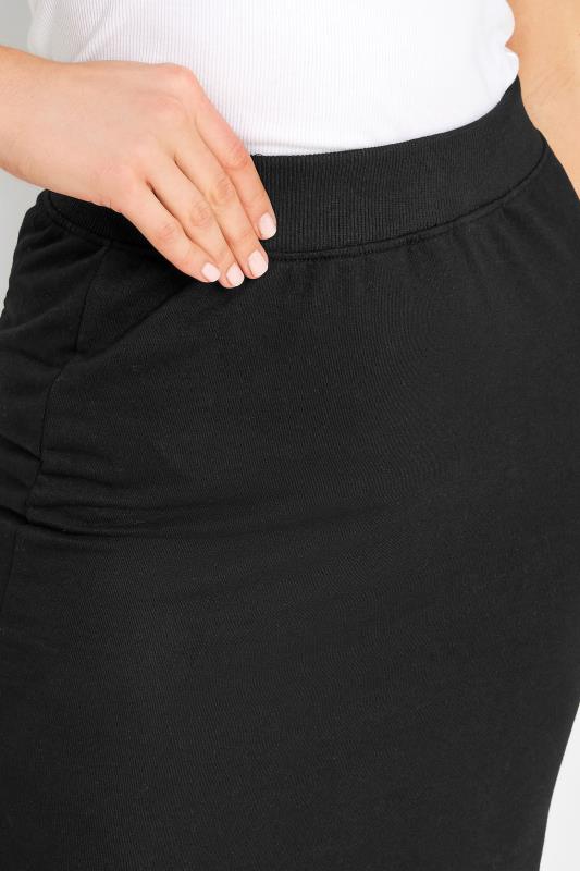 LTS Tall Women's Black Midi Sweat Skirt | Long Tall Sally 4