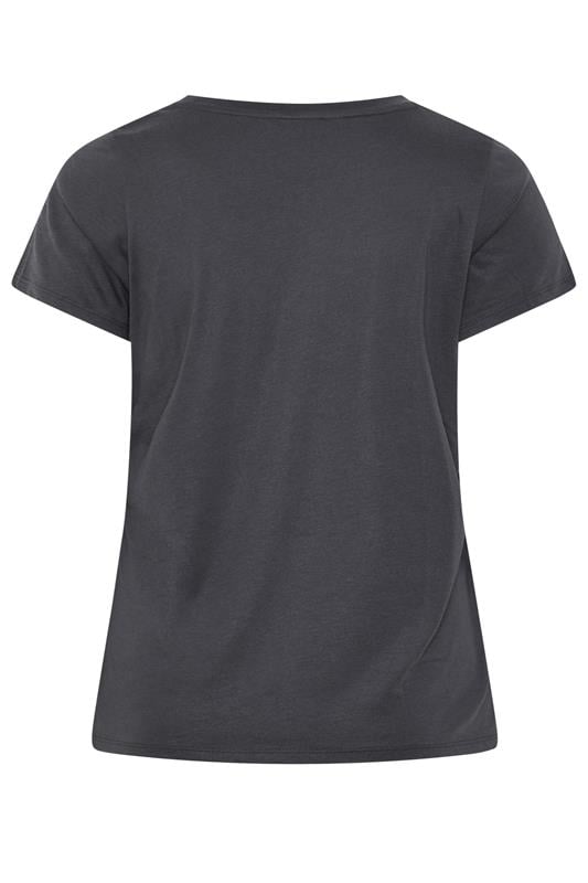 YOURSET 2 PACK Plus Size Blue & Grey Core T-Shirts | Yours Clothing 8