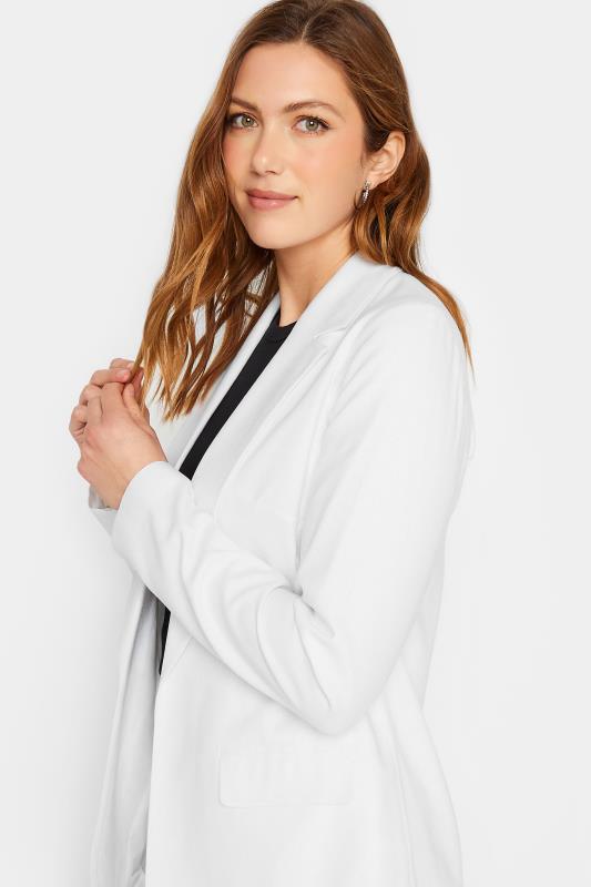 LTS Tall Womens White Linen Blazer Jacket | Long Tall Sally  5