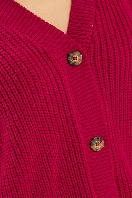 LTS Tall Women's Red V-Neck Cardigan | Long Tall Sally 4
