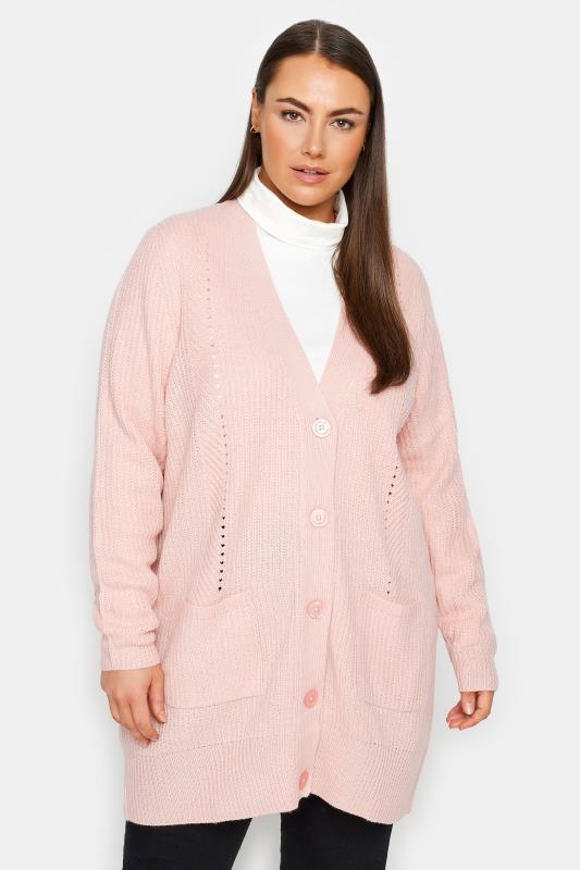Pink Plus Size Knitwear