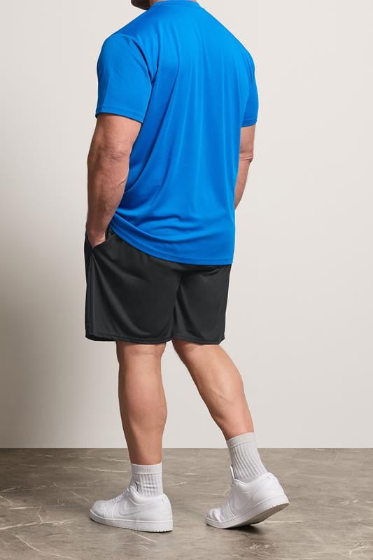 IronRhino Big & Tall Black Lightweight Performance Shorts | BadRhino 2