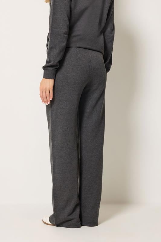 LTS Tall Women's Charcoal Grey Wide Leg Joggers | Long Tall Sally 2