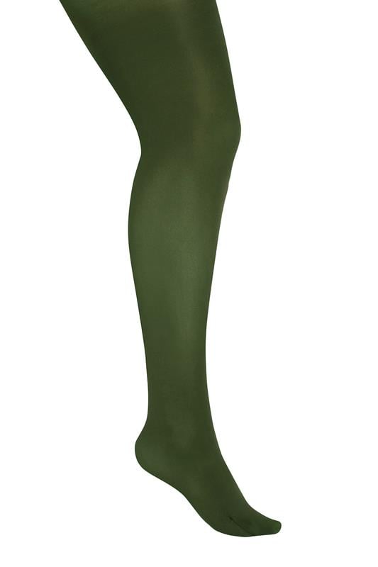 Yours Green 90 Denier Microfibre Premium Tights