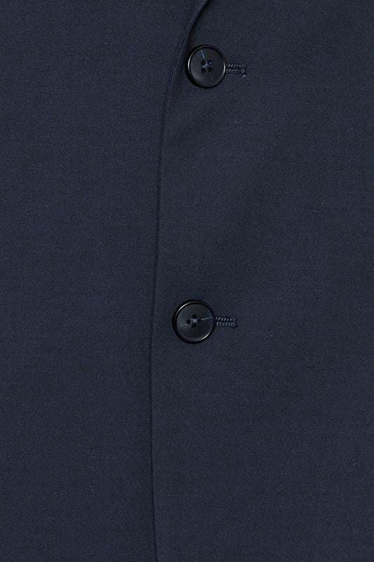 D555 Big & Tall Navy Blue Suit Jacket | BadRhino 6