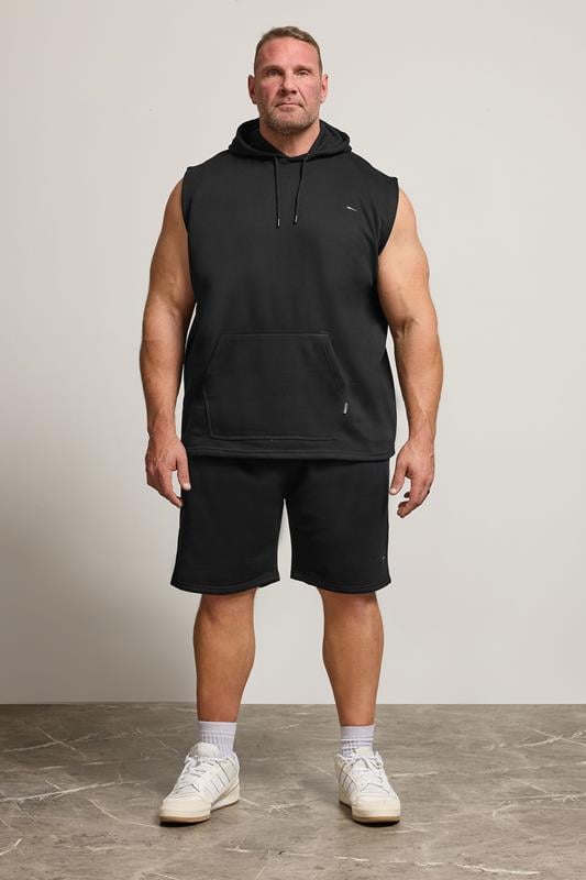 BadRhino Black Essential Jogger Shorts | BadRhino 1