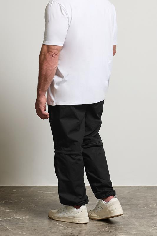 BadRhino Big & Tall Black Zip Off Trekking Trousers | BadRhino 4