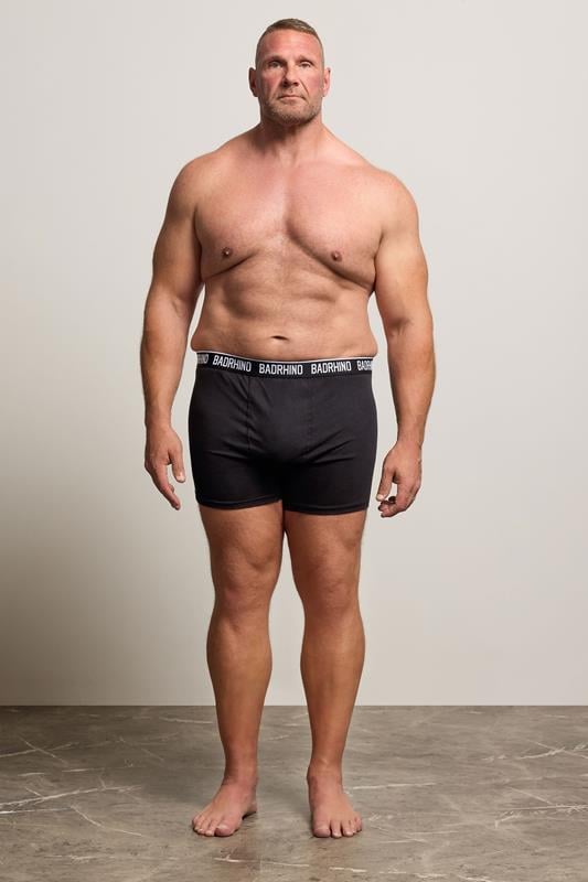 BadRhino Big & Tall 5 PACK Black Boxers | BadRhino 4