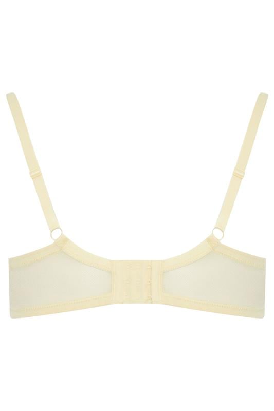 YOURSET 3 PACK Plus Size Black & Yellow Moulded Underwired T-Shirt Bras | Yours Clothing 11
